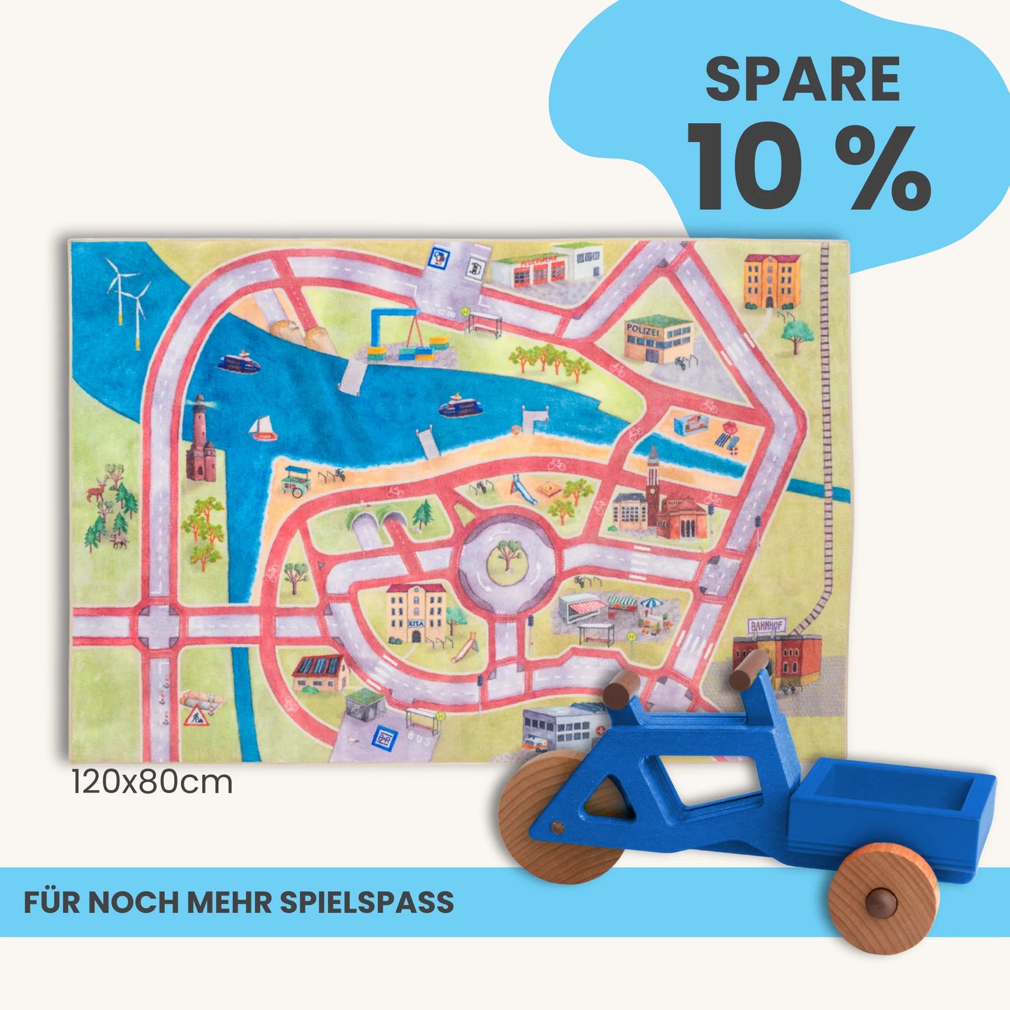Stadt von Morgen Lastenrad-Set