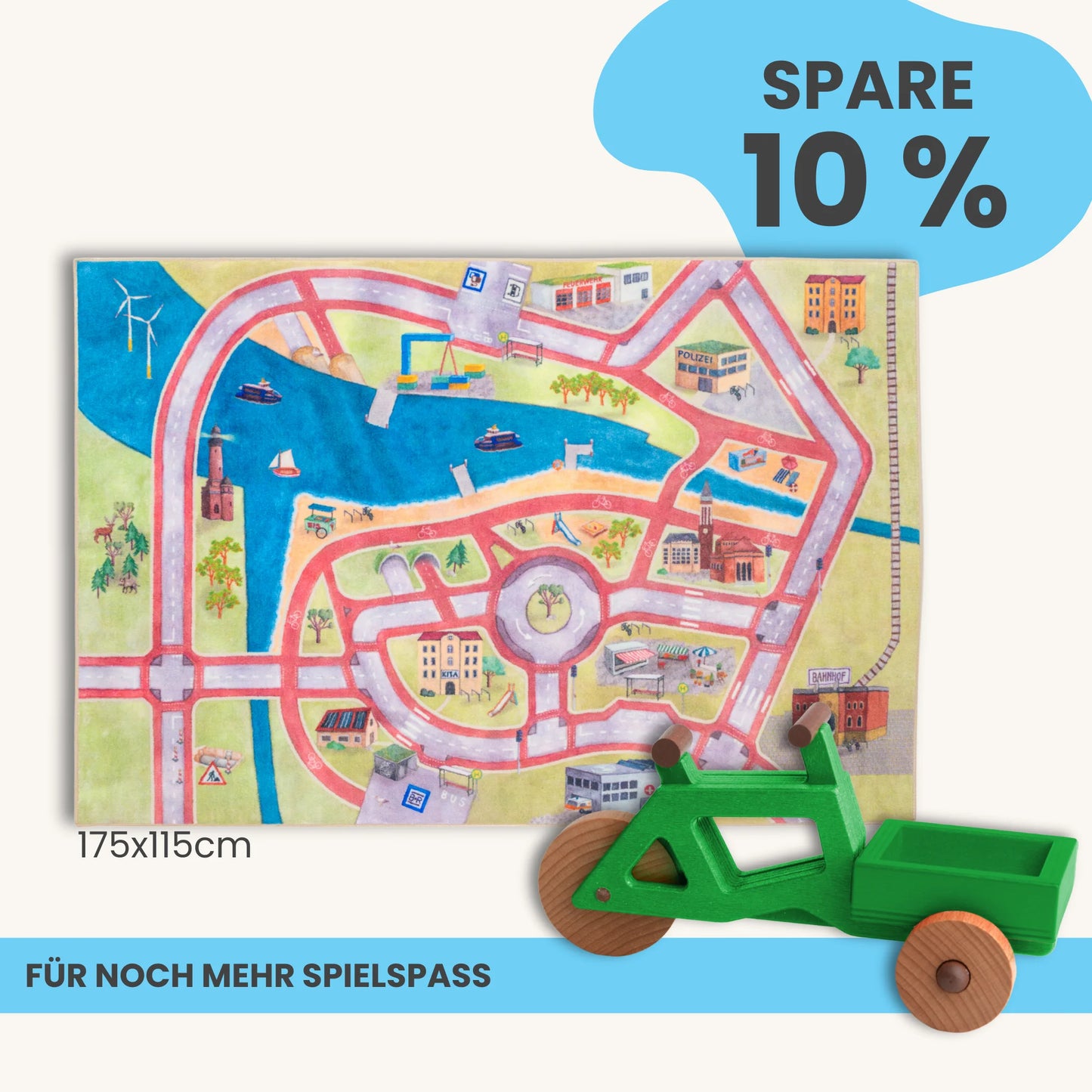 Stadt von Morgen Lastenrad-Set