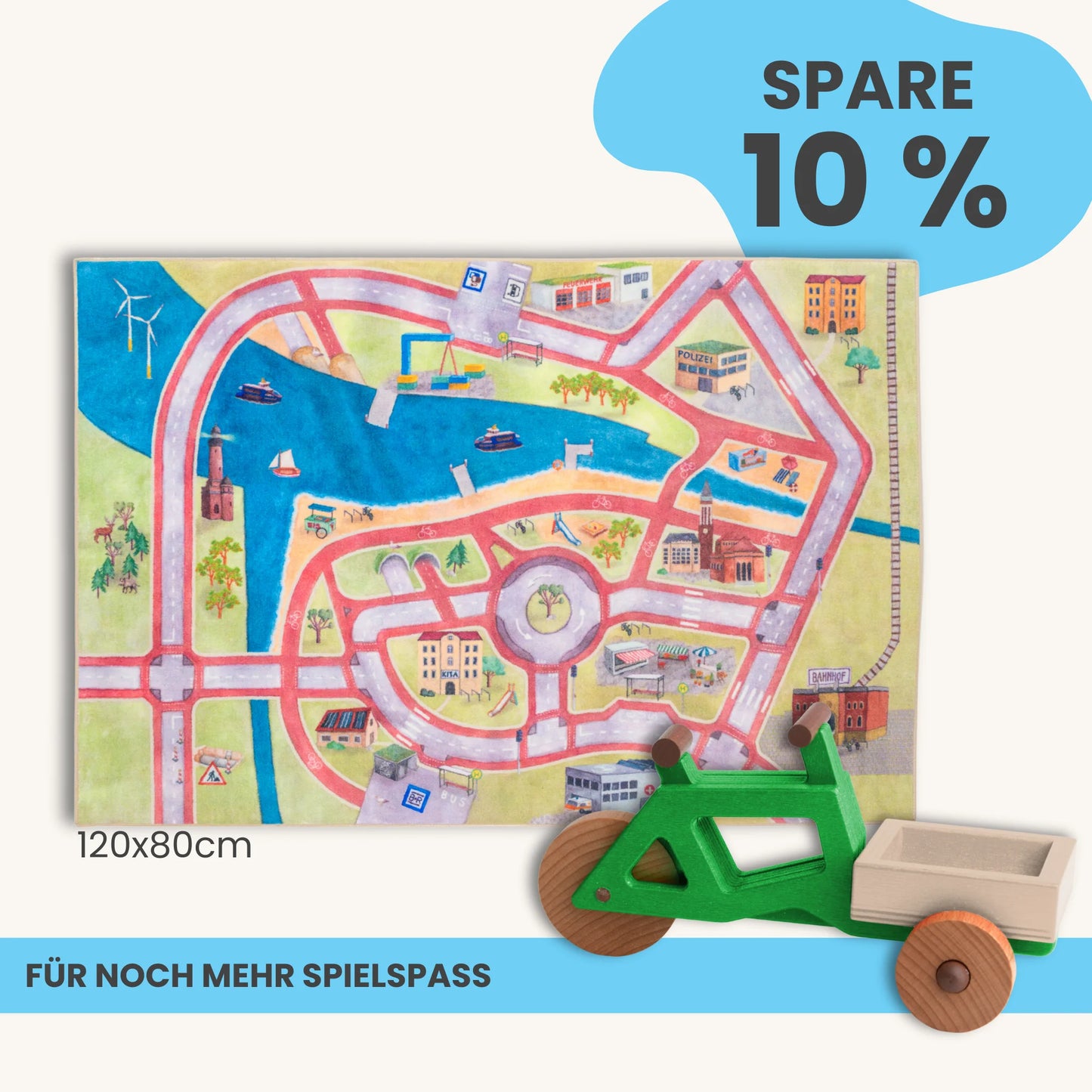 Stadt von Morgen Lastenrad-Set