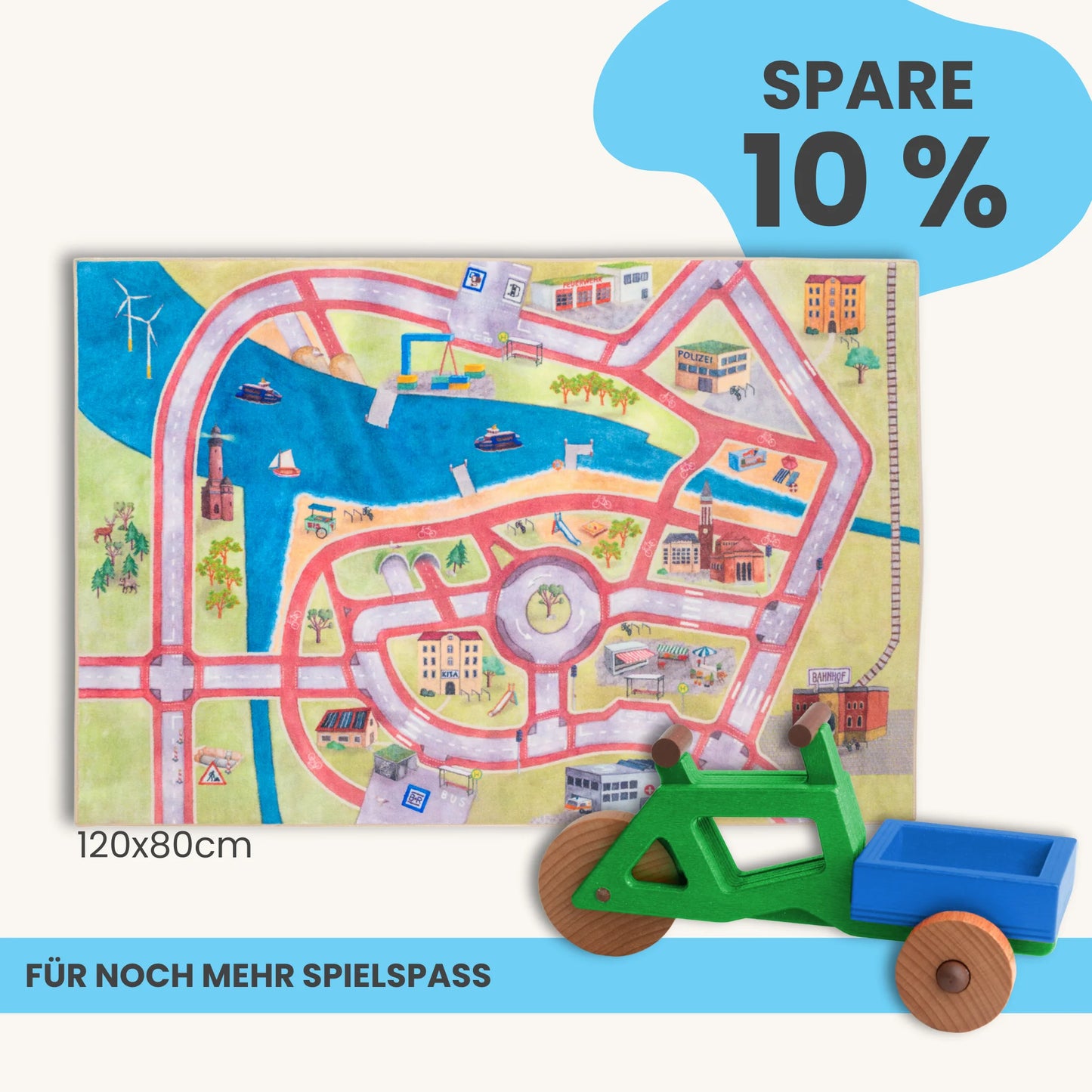 Stadt von Morgen Lastenrad-Set
