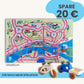 Spielteppich HAMBURG 120x80cm im Starter-Set