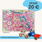 Spielteppich BERLIN 120x80cm im Starter-Set