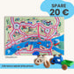 Spielteppich HAMBURG 120x80cm im Starter-Set