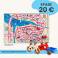 Spielteppich 120x80cm im Starter-Set