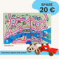 Spielteppich HAMBURG 120x80cm im Starter-Set