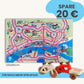 Spielteppich HAMBURG 120x80cm im Starter-Set