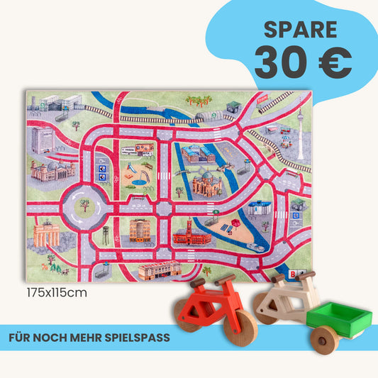 Spielteppich BERLIN 175x115cm im Starter-Set