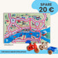 Spielteppich HAMBURG 120x80cm im Starter-Set