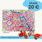 Spielteppich BERLIN 120x80cm im Starter-Set