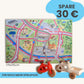 Spielteppich Freiburg 175x115cm mit Spielautos für noch mehr Spielspaß im Kinderzimmer