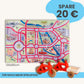 Spielteppich BERLIN 120x80cm im Starter-Set