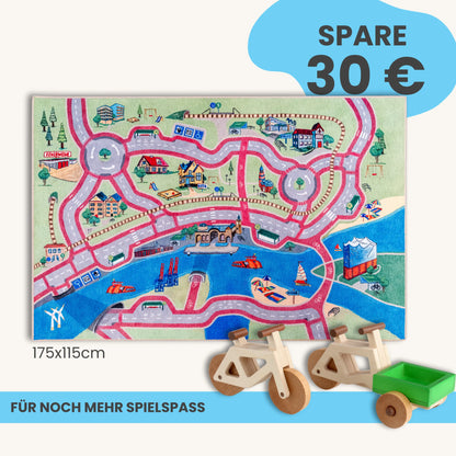 Spielteppich HAMBURG 175x115cm im Starter-Set