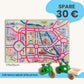 Spielteppich BERLIN 175x115cm im Starter-Set