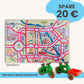 Spielteppich BERLIN 120x80cm im Starter-Set