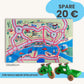 Spielteppich HAMBURG 120x80cm im Starter-Set