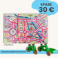 Spielteppich BERLIN 175x115cm im Starter-Set