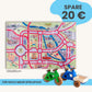 Spielteppich BERLIN 120x80cm im Starter-Set
