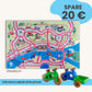 Spielteppich HAMBURG 120x80cm im Starter-Set