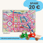Spielteppich BERLIN 120x80cm im Starter-Set