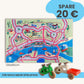 Spielteppich HAMBURG 120x80cm im Starter-Set