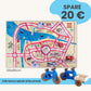 Spielteppich 120x80cm im Starter-Set