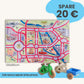 Spielteppich BERLIN 120x80cm im Starter-Set