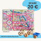 Spielteppich BERLIN 120x80cm im Starter-Set
