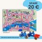 Spielteppich HAMBURG 120x80cm im Starter-Set