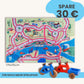 Spielteppich HAMBURG 175x115cm im Starter-Set