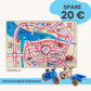 Spielteppich 120x80cm im Starter-Set