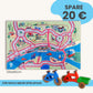Spielteppich HAMBURG 120x80cm im Starter-Set