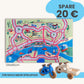 Spielteppich HAMBURG 120x80cm im Starter-Set