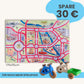 Spielteppich BERLIN 175x115cm im Starter-Set