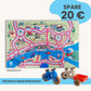Spielteppich HAMBURG 120x80cm im Starter-Set