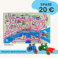 Spielteppich HAMBURG 120x80cm im Starter-Set