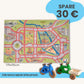 Spielteppich Berlin 175x115cm im Starter-Set