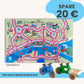 Spielteppich HAMBURG 120x80cm im Starter-Set