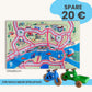 Spielteppich HAMBURG 120x80cm im Starter-Set