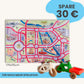 Spielteppich BERLIN 175x115cm im Starter-Set