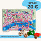 Spielteppich HAMBURG 120x80cm im Starter-Set