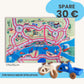 Spielteppich HAMBURG 175x115cm im Starter-Set