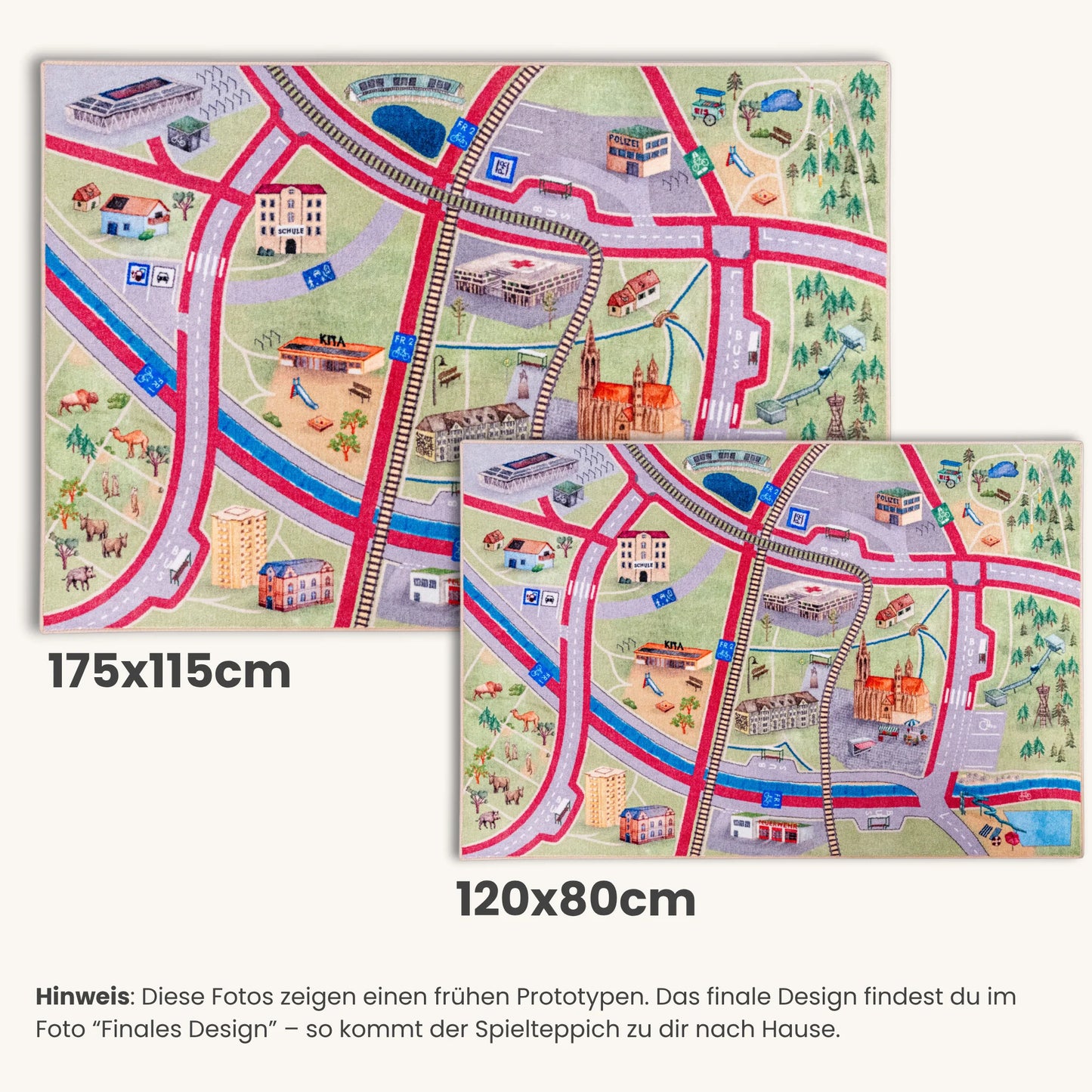 NEU: Spielteppich FREIBURG
