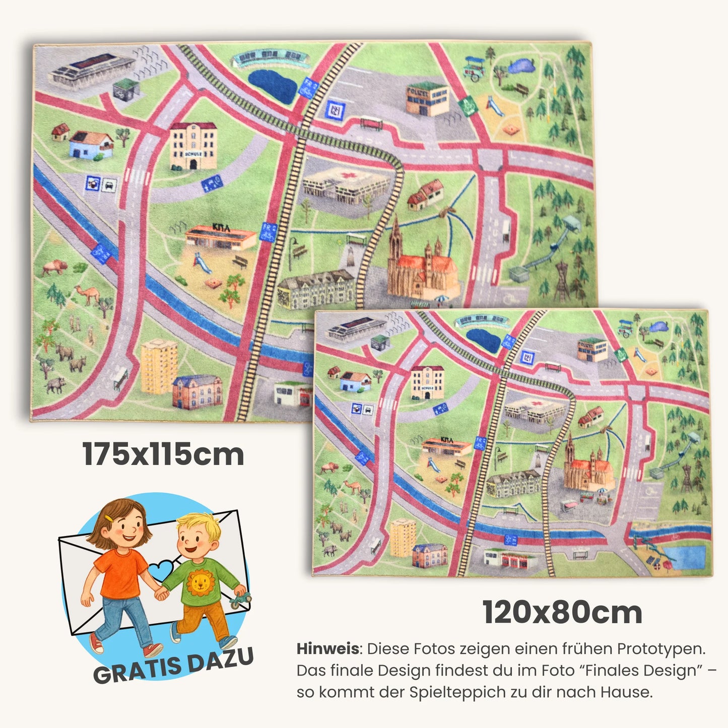 NEU: Spielteppich FREIBURG
