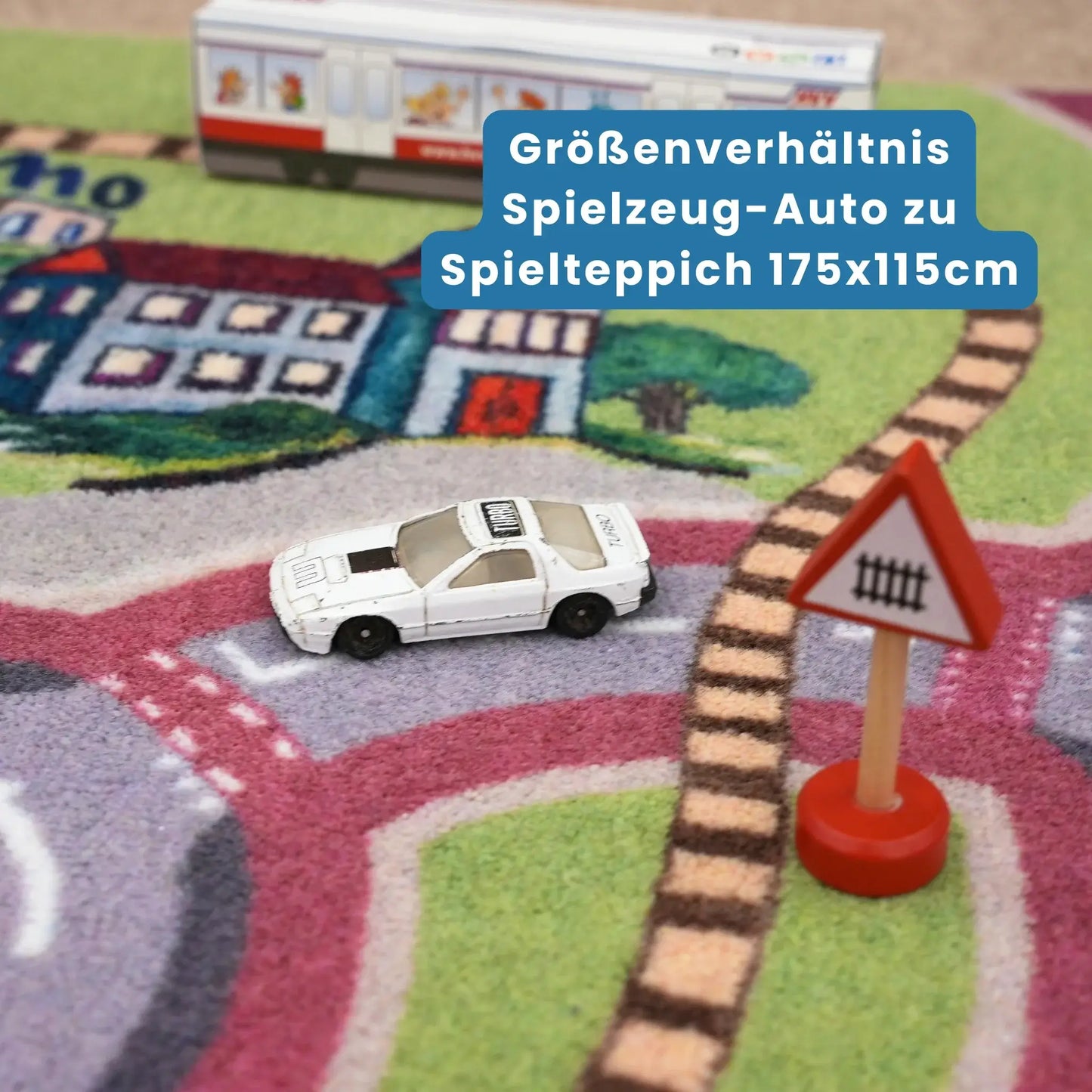 Spielteppich Hamburg 175x115cm im Starter-Set