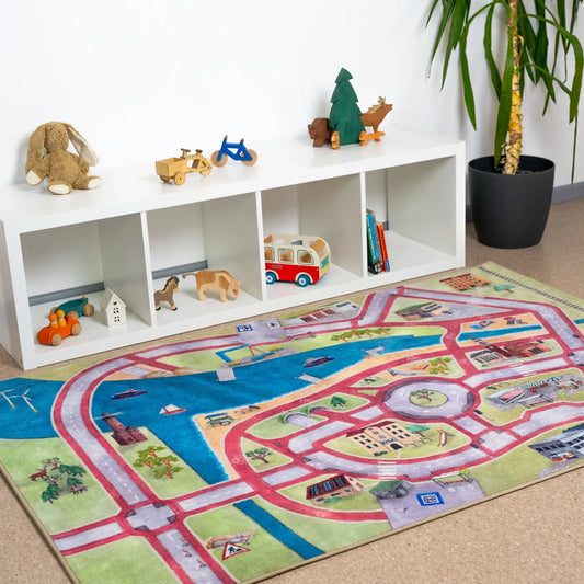 Kinder-Spielteppich "Stadt von Morgen"