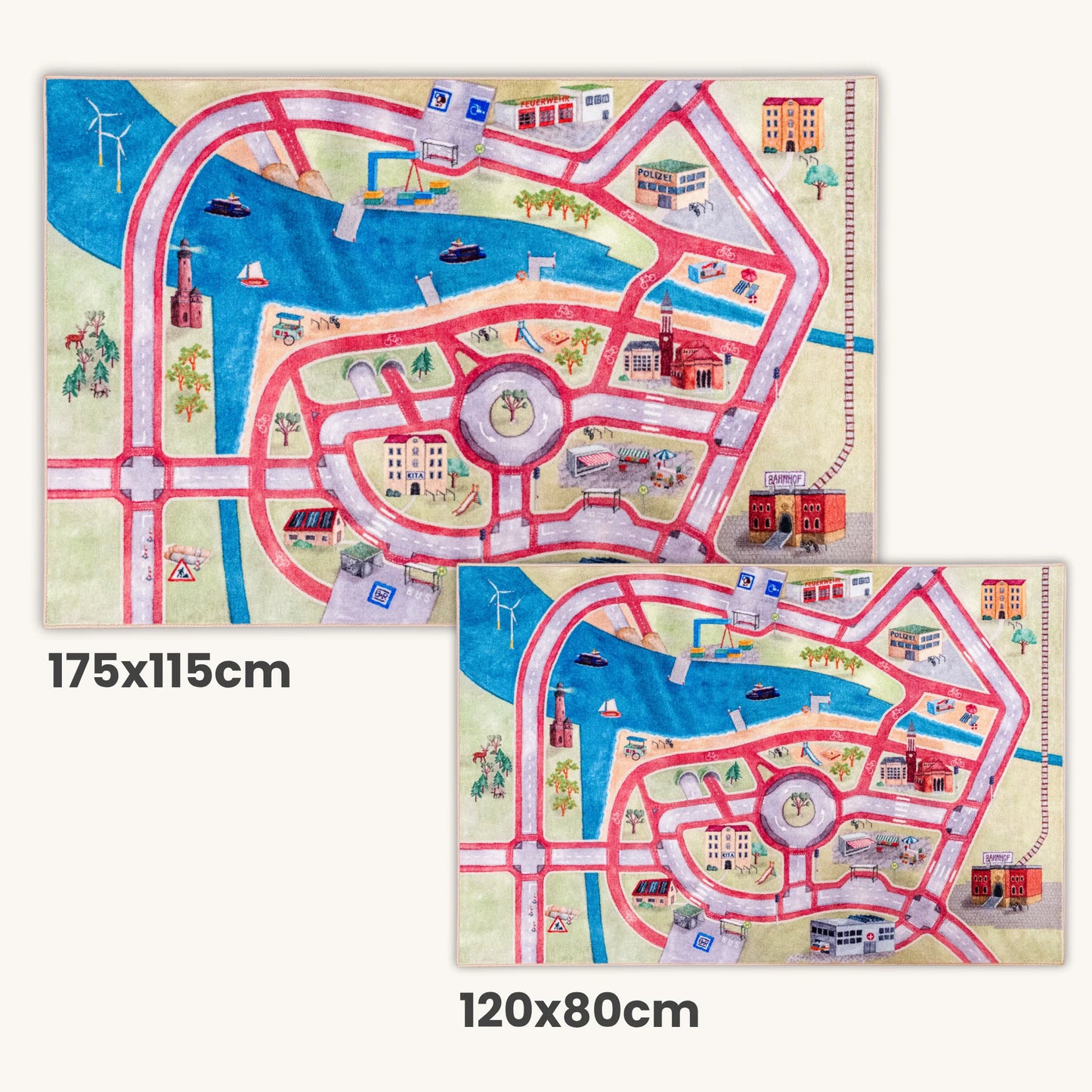 Spielteppich "Stadt von Morgen"