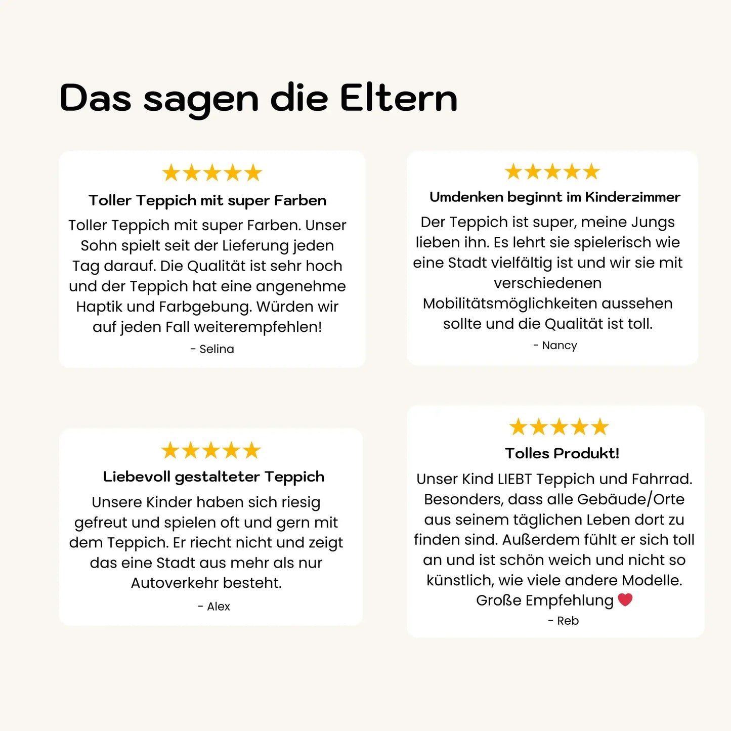 Spielteppich BERLIN 175x115cm im Starter-Set