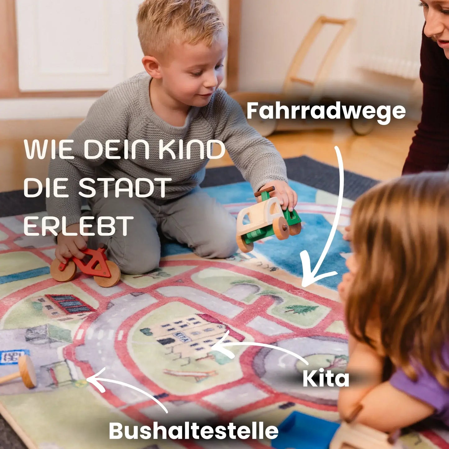 Spielteppich STADT VON MORGEN